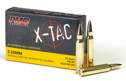 Picture of PMC XTac 5.56x45mm NATO 55gr FMJ 556X