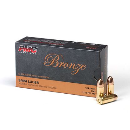 Picture of PMC 9mm 124gr Full Metal Jacket PMC9G