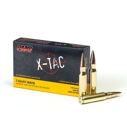 Picture of PMC XTac 7.62x51 147gr FMJBT 7.62x