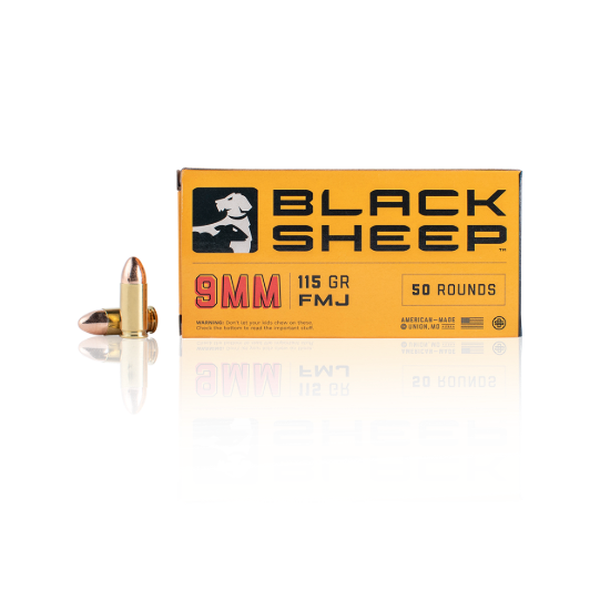 Picture of Black Sheep 9mm 115gr FMJ 9115FMJ50